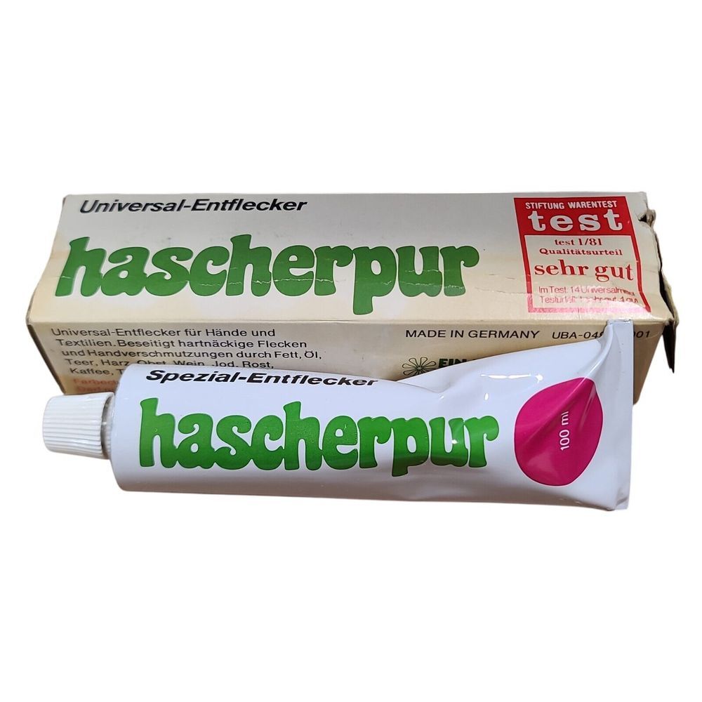 Hascherpur Universal Stain Remover German Made Professional Grade Cleaning Paste